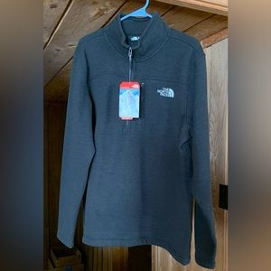 The North Face Gordon Lyons Black Size Large Quarter Zipper Pullover for Men
